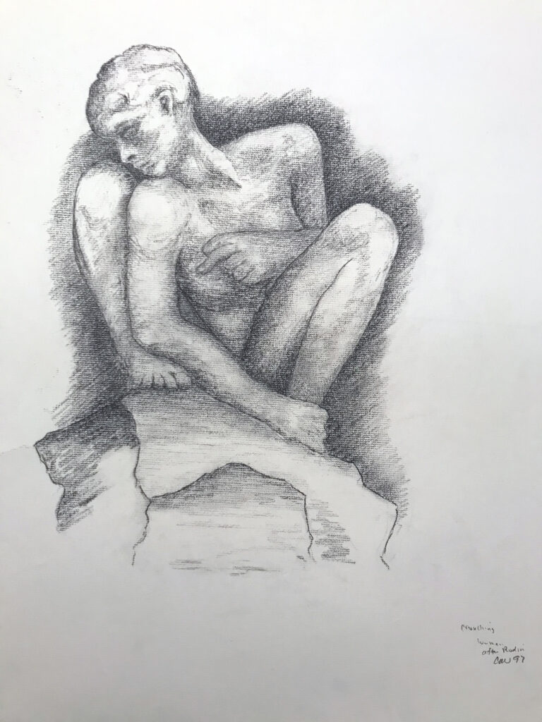 of Crouching Human (Rodin)