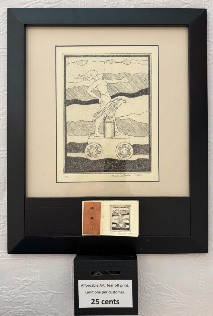 Affordable art raven